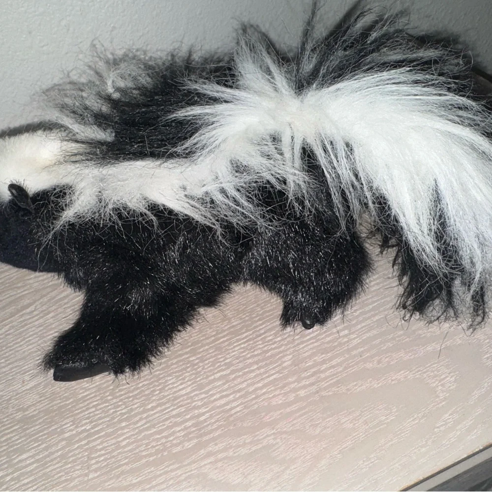 Folkmanis Folktails Plush Skunk Hand Puppet Stuffed Animal